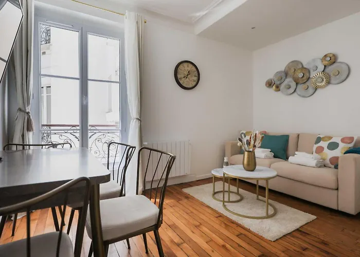 Апартаменты Cosy And Chic -1bd-4p- Auteuil *