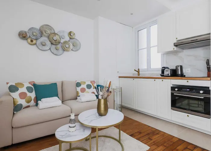 아파트 Cosy And Chic -1bd-4p- Auteuil 파리