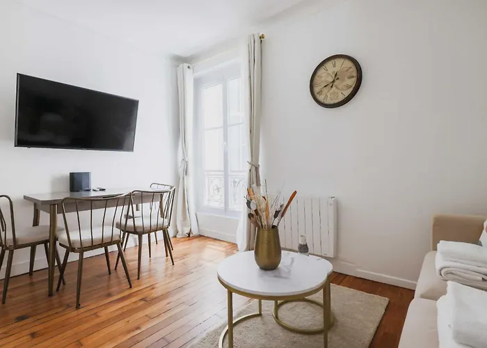 Cosy And Chic -1bd-4p- Auteuil Apartment